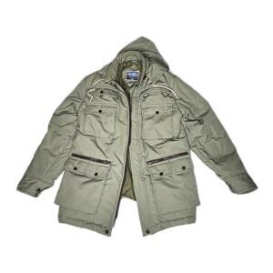 Northwest Territory Heavy Winter Jacket Size Small Parka Full Zip Removable Hood